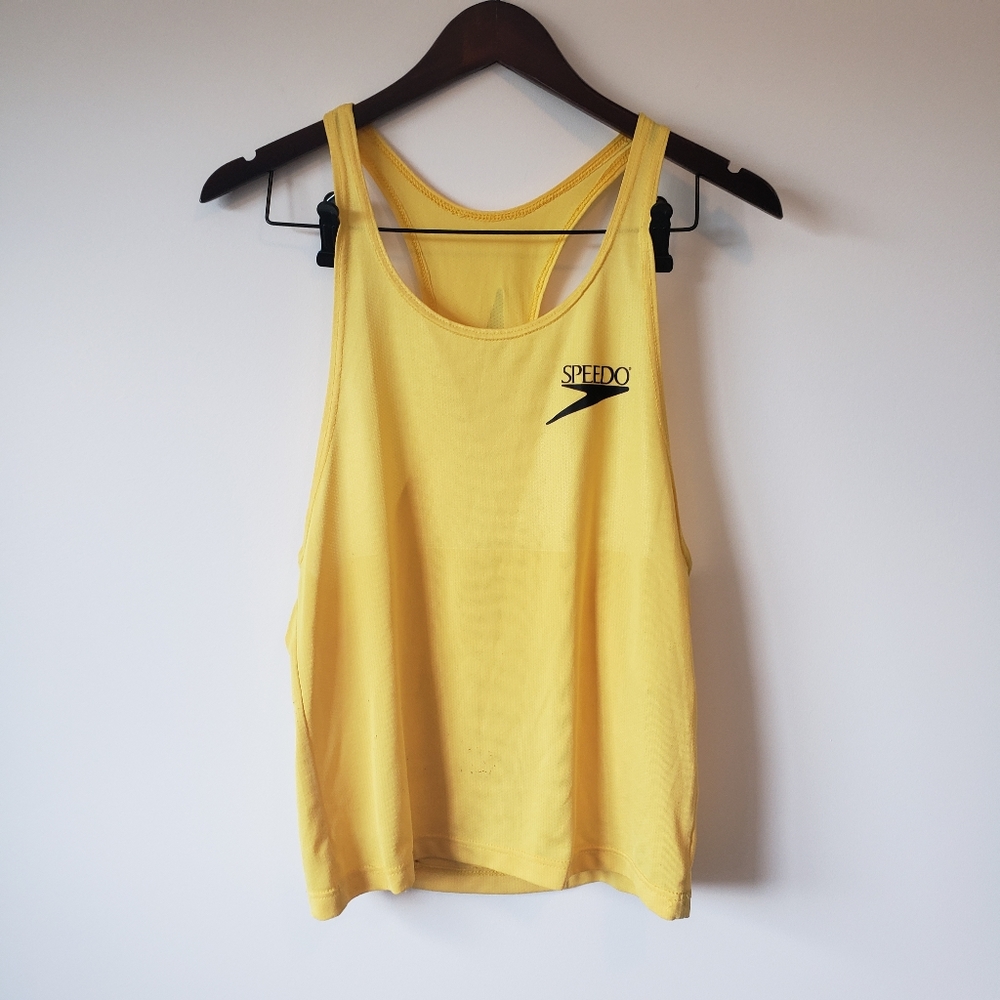 Vintage Speedo Tank Top with pocket